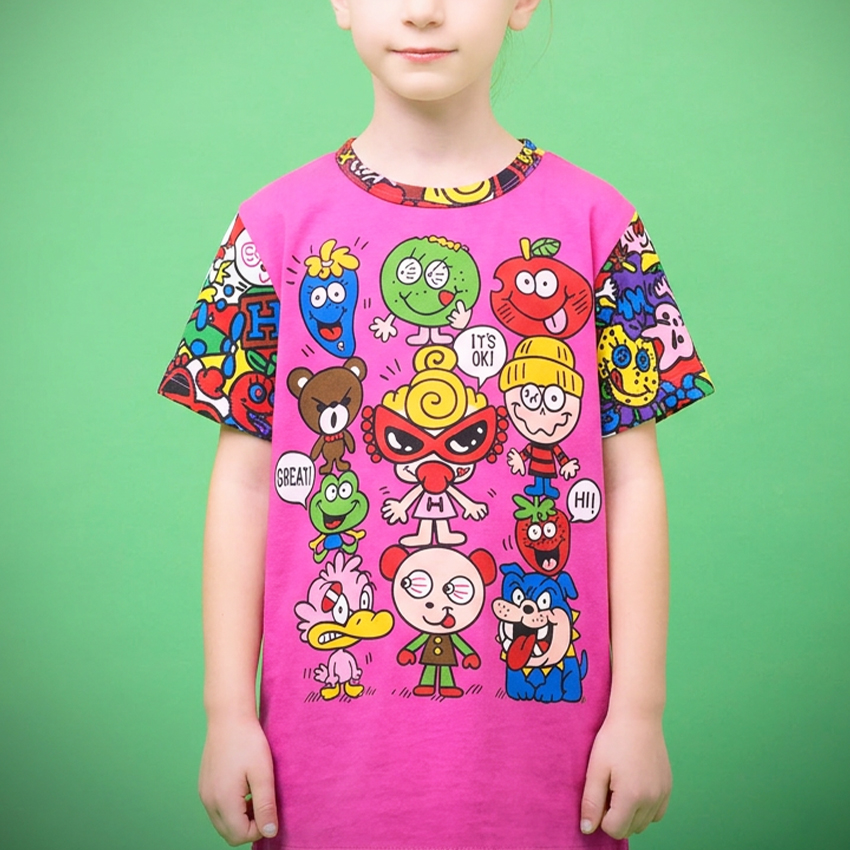 Hysteriamini ビッグＴシャツ (90cm-140cm)260512-2