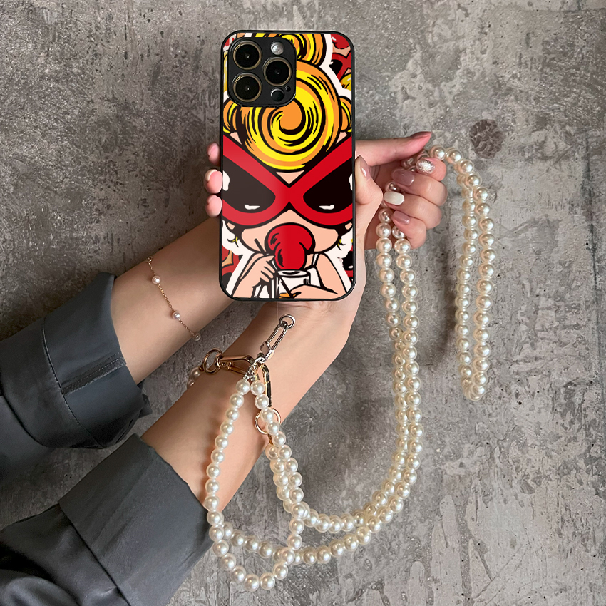 Hysteriamini パールストラップ付きiPhoneケース  926-2-5