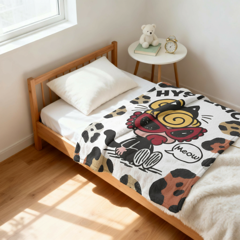 Hysteriamini 毛布 ブランケット スワンネル3wayひざ掛け 1222-09