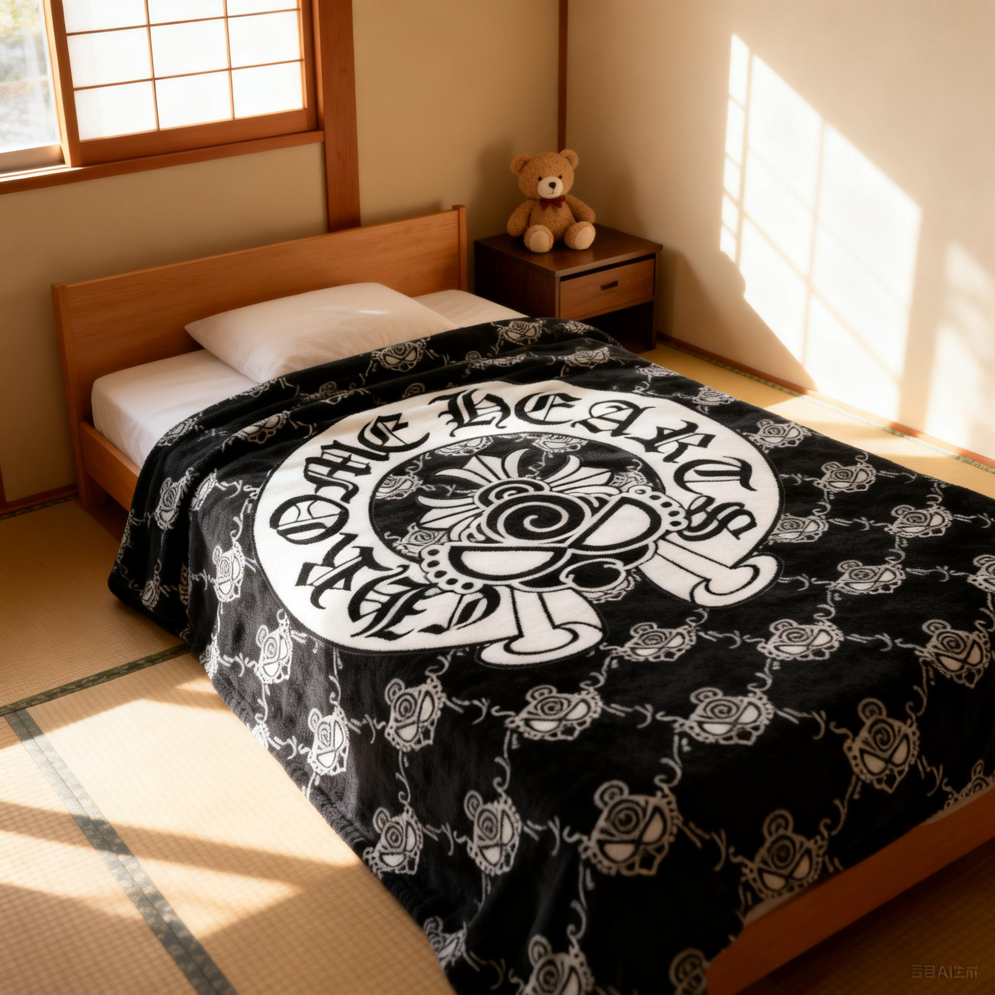 Hysteriamini 毛布 ブランケット スワンネル3wayひざ掛け 1222-03