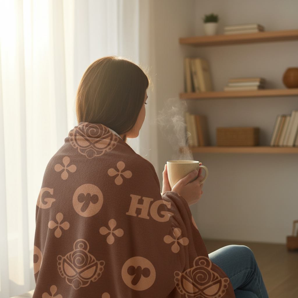 Hysteriamini  膝掛け ひざ掛け かわいい あったか 251218-3