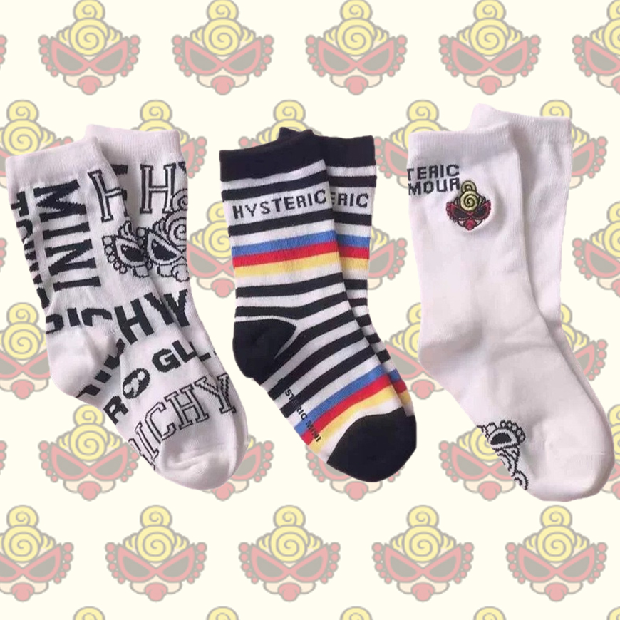 Hysteriamini 3Pソックス  2色展開(S-L)0303-5-4