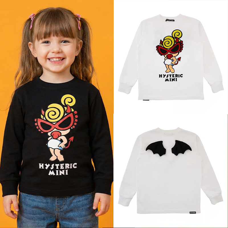 Hysteriamini 長袖Tシャツ (90cm-140cm) 26227-3
