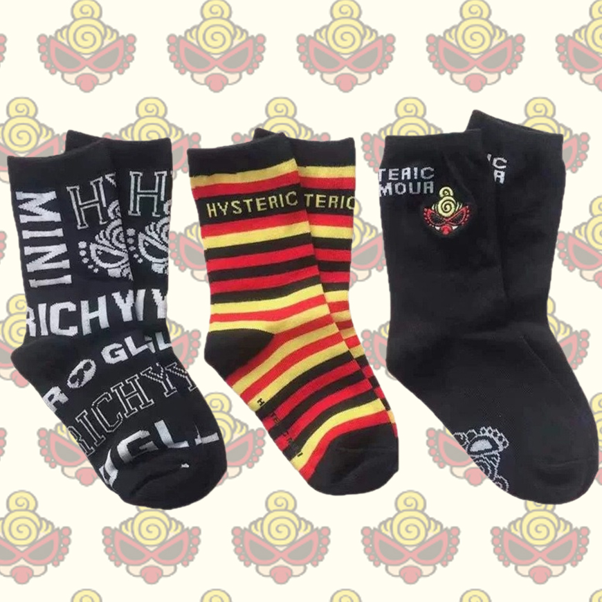 Hysteriamini 3Pソックス  2色展開(S-L)0303-5-4