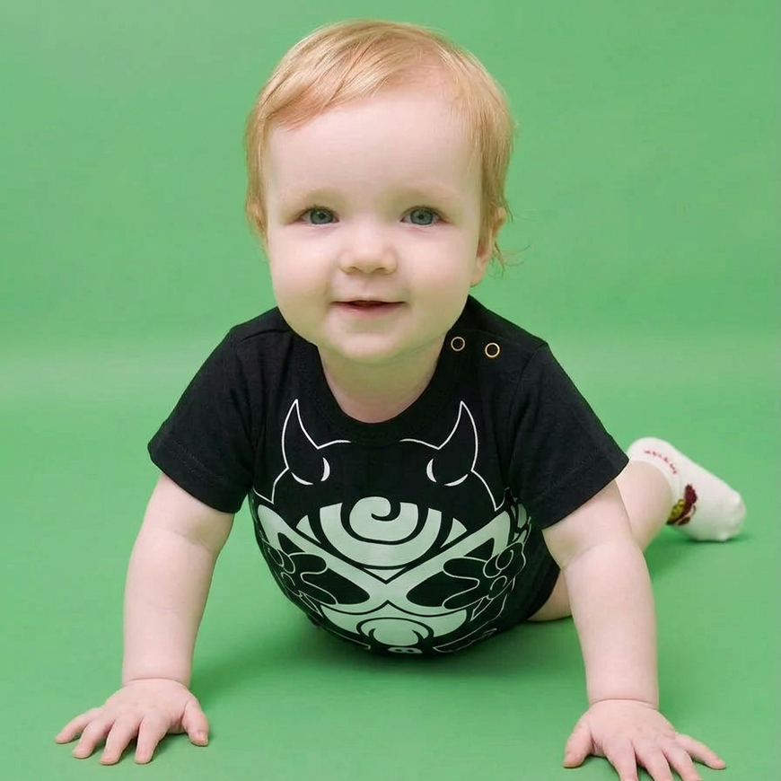 Hysteriamini 半袖ロンパース  (70cm-100cm) 0807-1-2