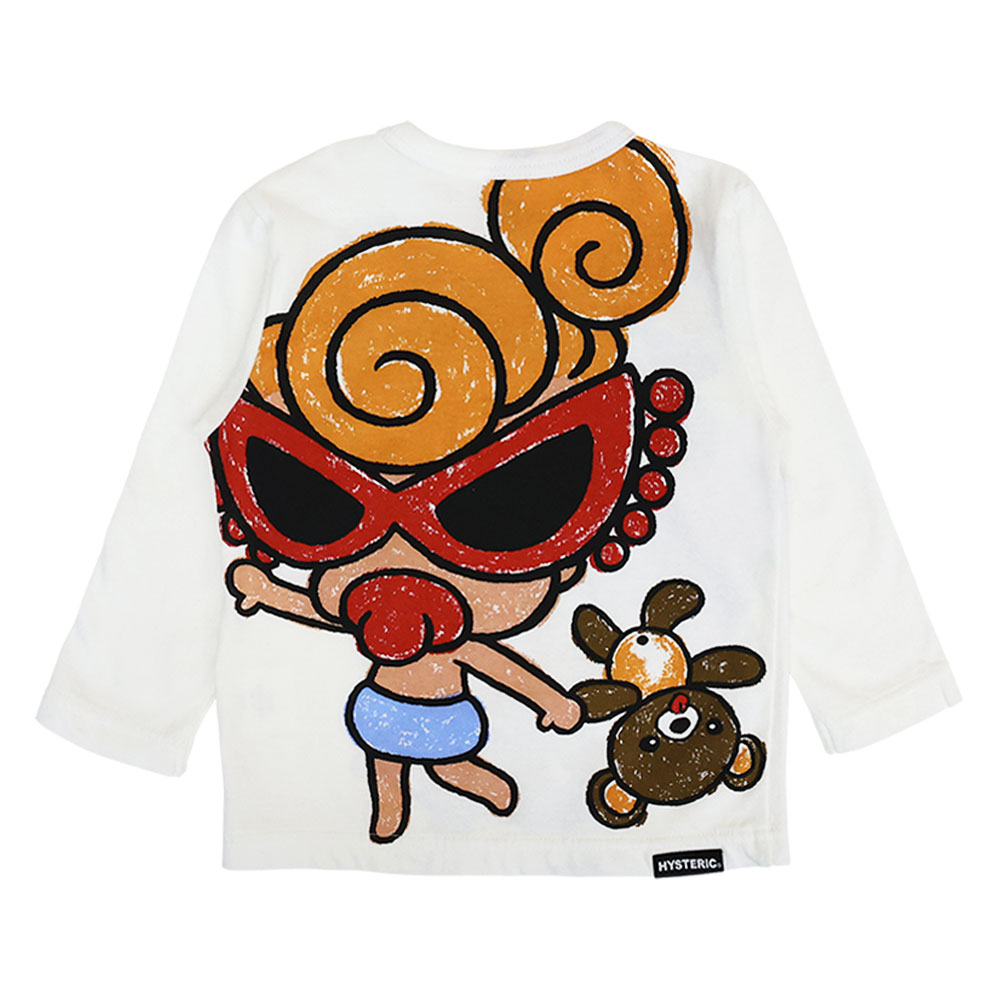 Hysteriamini 長袖Tシャツ (90cm-140cm) 0919-1-1