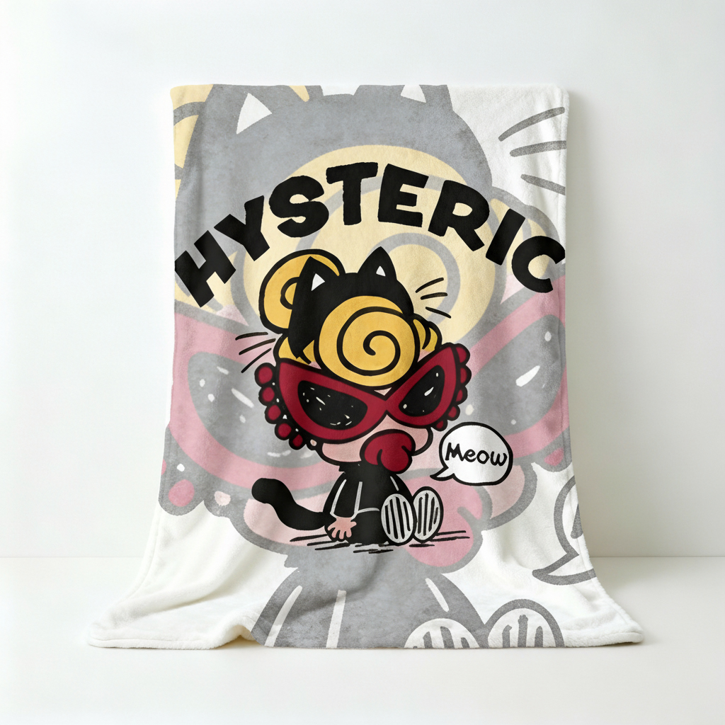 Hysteriamini 毛布 ブランケット スワンネル3wayひざ掛け 1222-01
