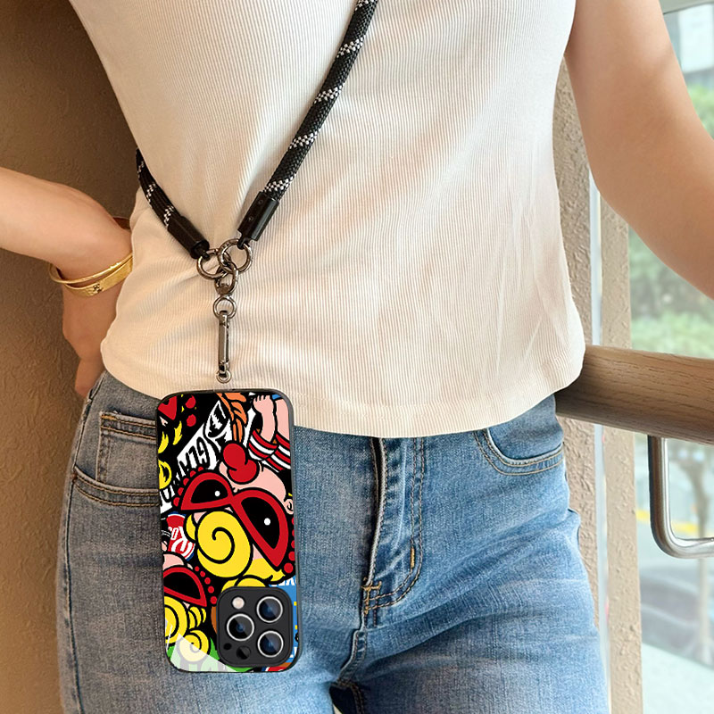 Hysteriamini チェーンショルダー付きiPhoneケース 108-1-6