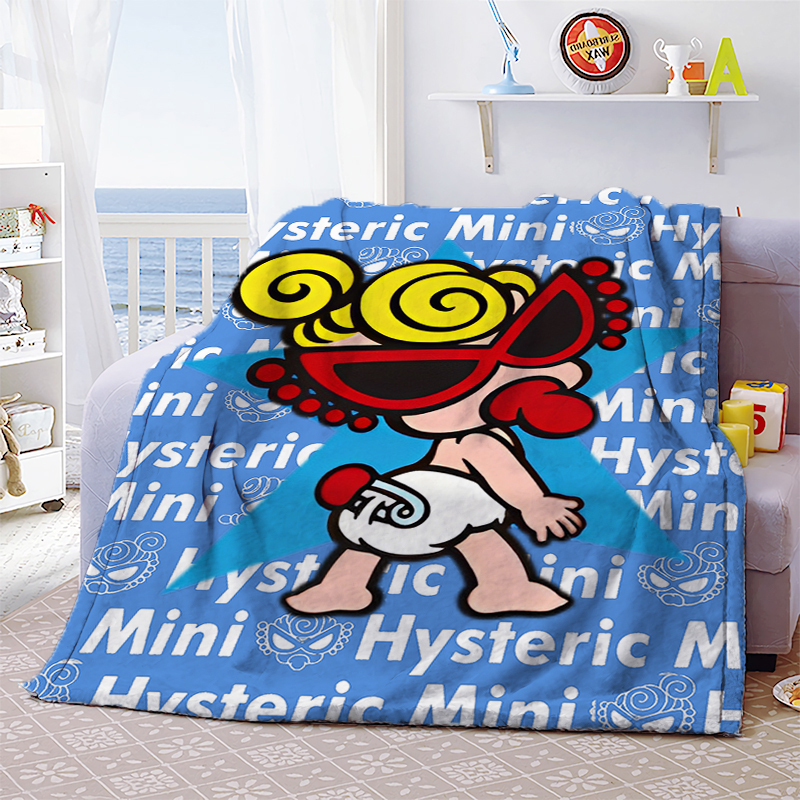 Hysteriamini 毛布 ブランケット スワンネル3wayひざ掛け 103107-1