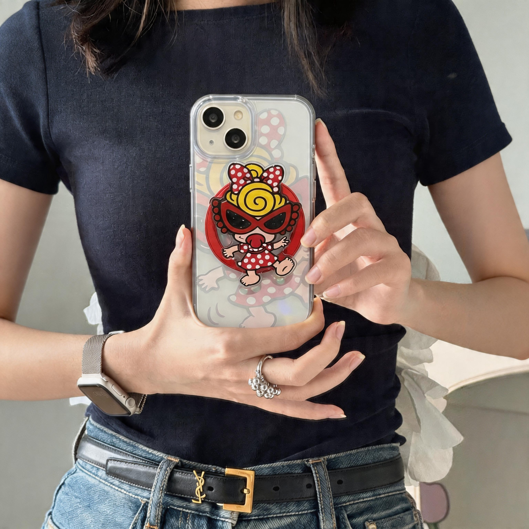 Hysteriamini 【MagSafe対応】耐衝撃マグケース iPhone17-13 260421-3