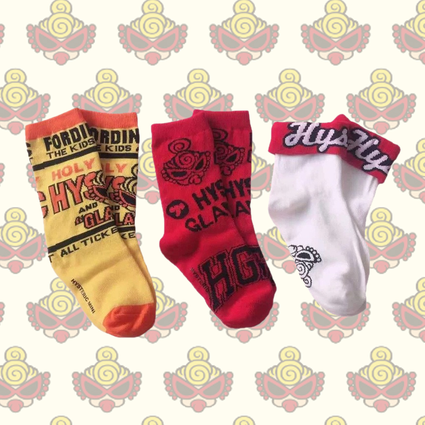 Hysteriamini 3Pソックス  3色展開(S-L)0303-5-3