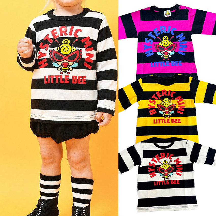 Hysteriamini 長袖Tシャツ  3色展開(80cm-90cm) 260429-2