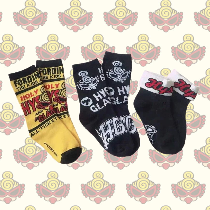 Hysteriamini 3Pソックス  3色展開(S-L)0303-5-3