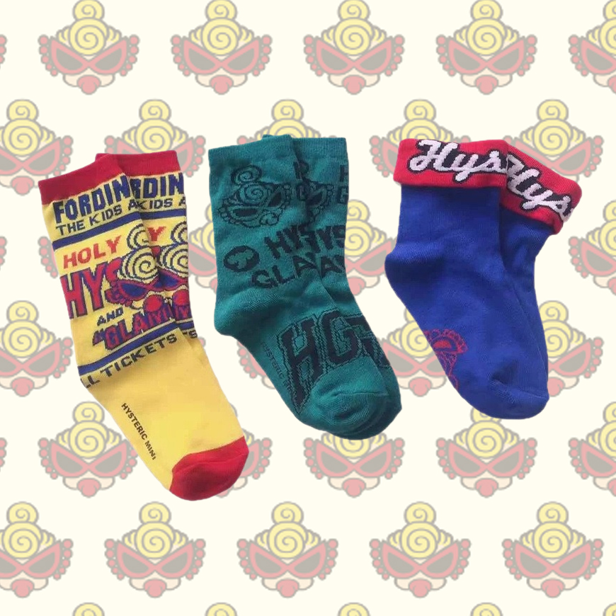 Hysteriamini 3Pソックス  3色展開(S-L)0303-5-3