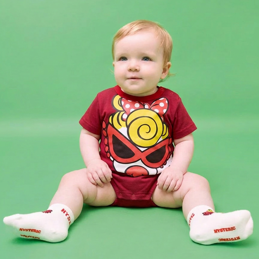 Hysteriamini 半袖ロンパース(3M-24M) 0305-2-2