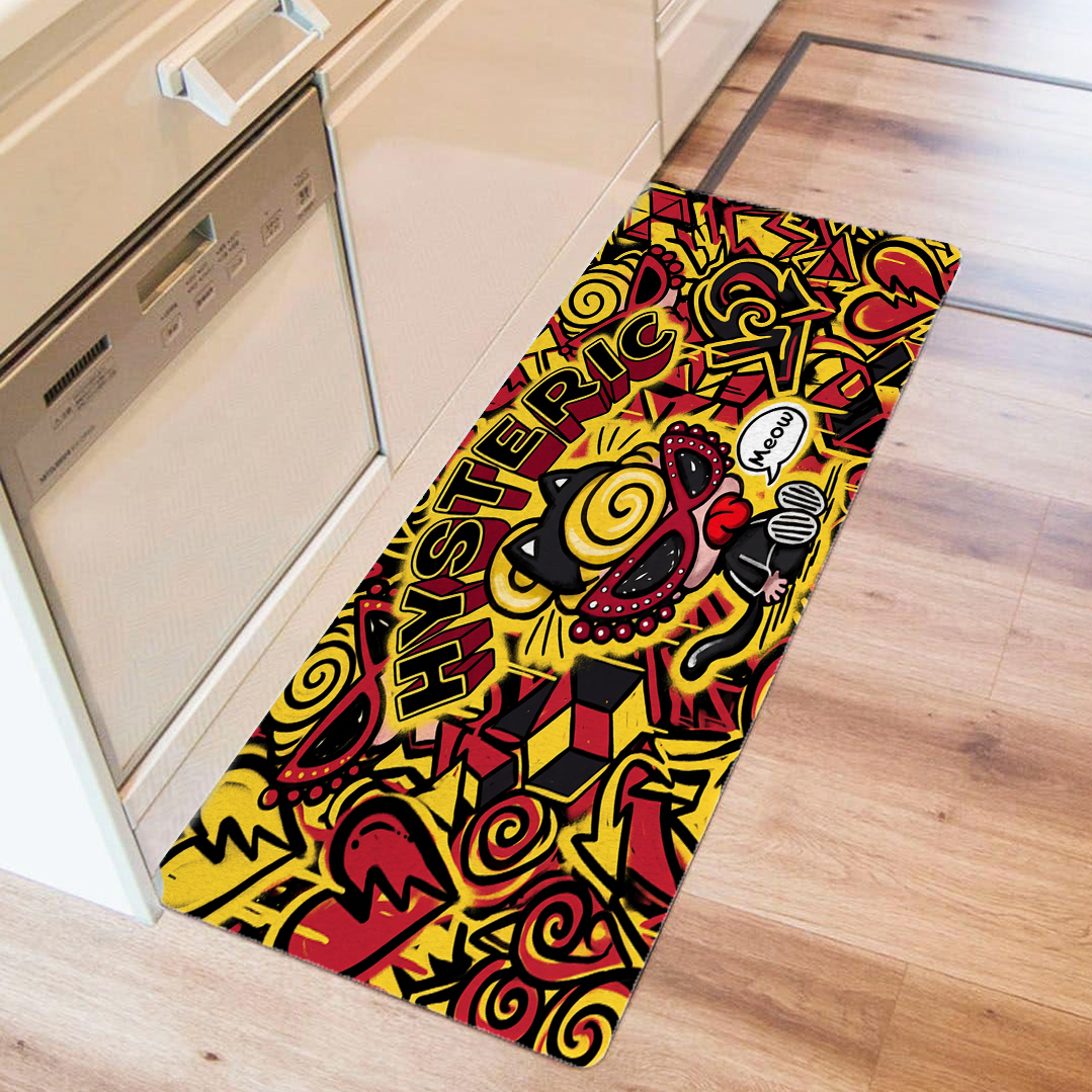 Hysteriamini キッチンマット 260331-2