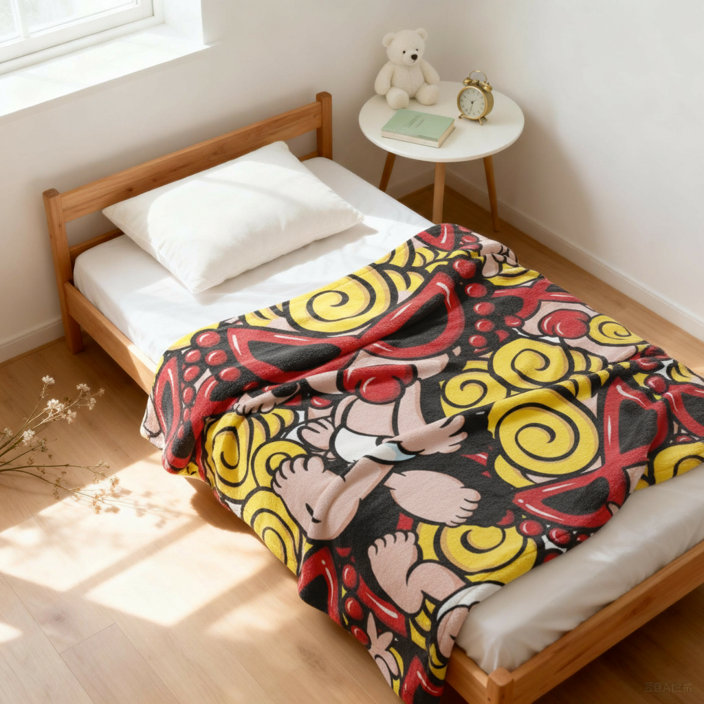 Hysteriamini 毛布 ブランケット スワンネル3wayひざ掛け 1222-14