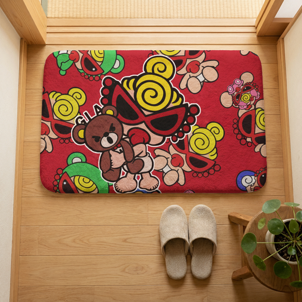 Hysteriamini マット 長方形 0123-1-6