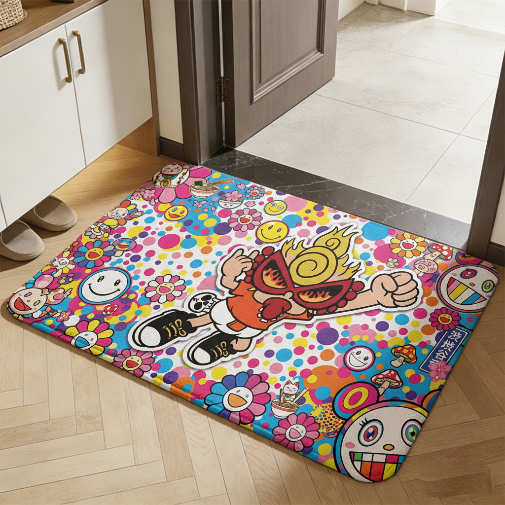 Hysteriamini 玄関マット 長方形260324-5