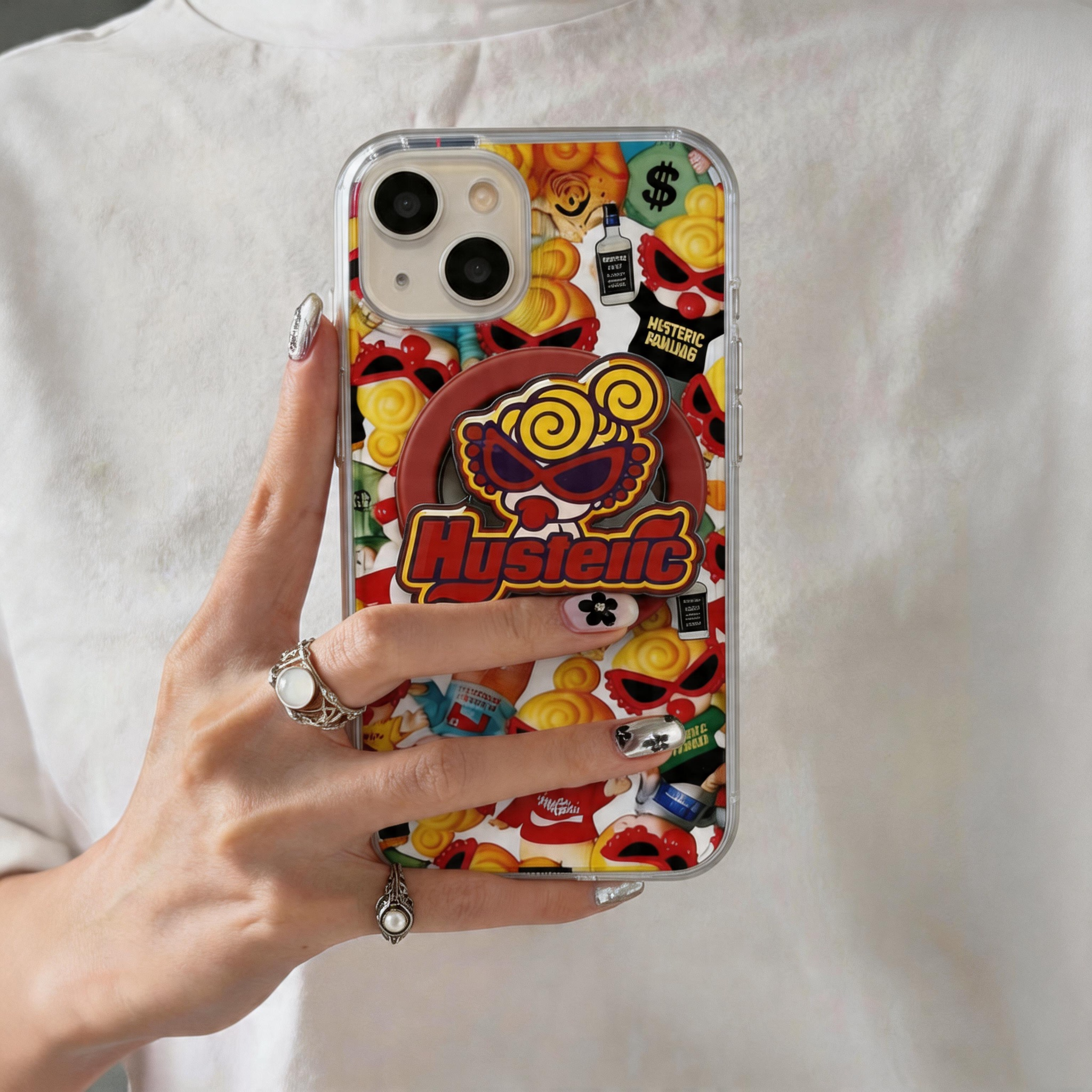 Hysteriamini 【MagSafe対応】耐衝撃マグケース iPhone17-13 260421-5