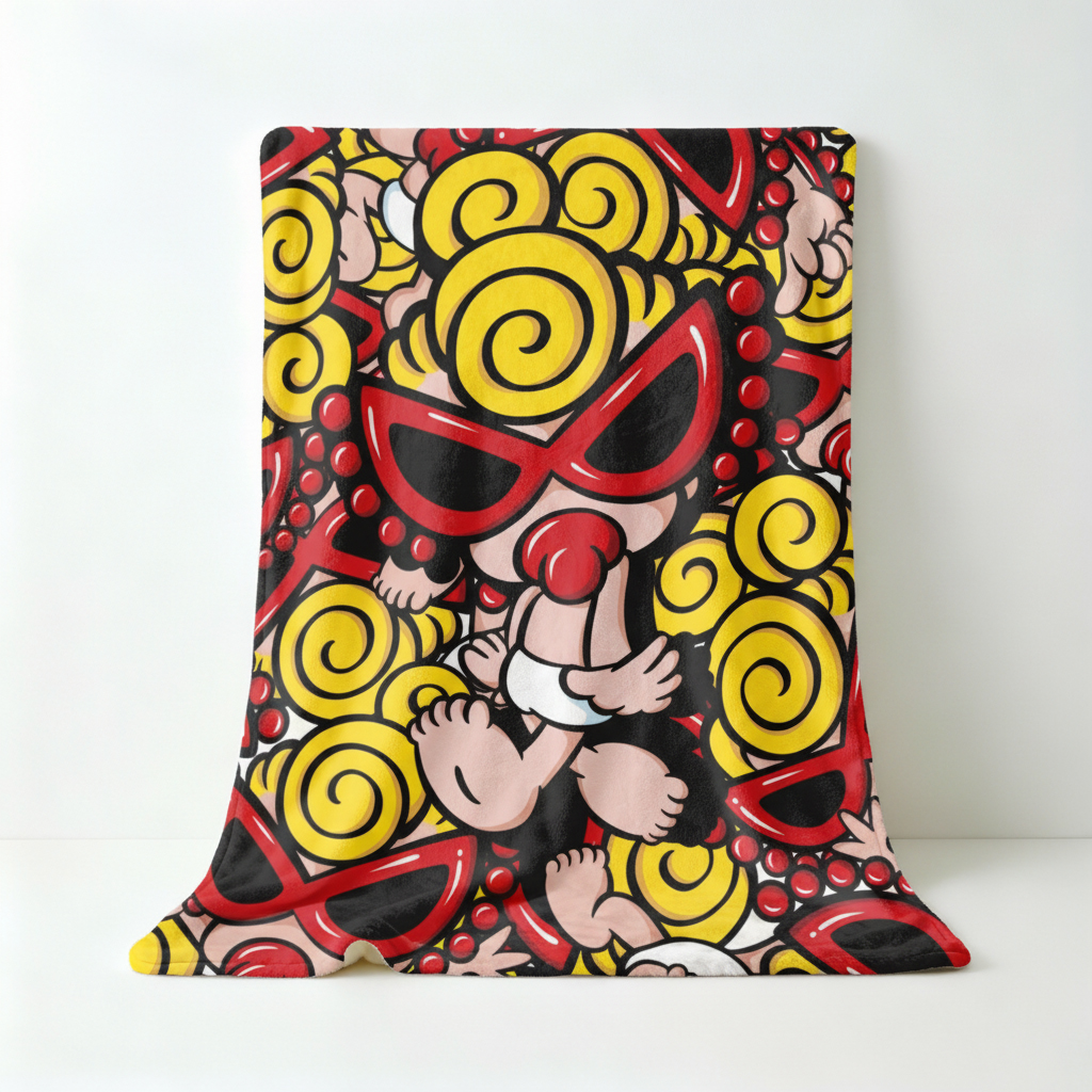 Hysteriamini 毛布 ブランケット スワンネル3wayひざ掛け 1222-14