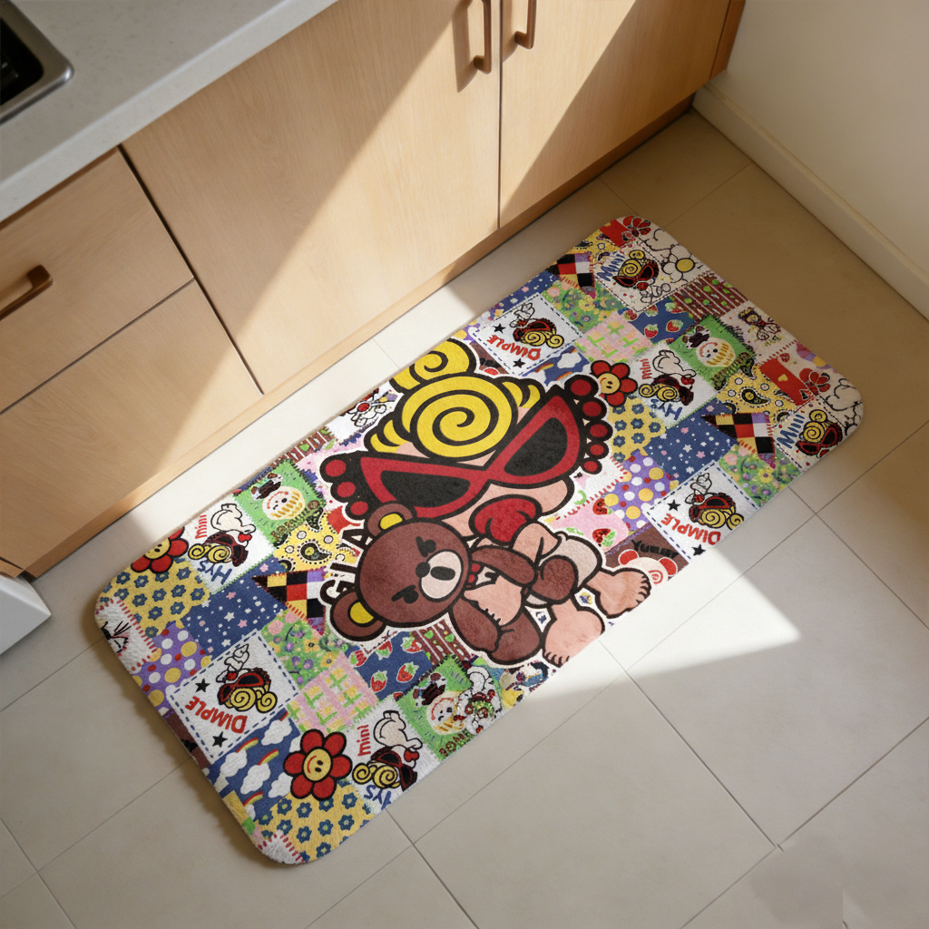 Hysteriamini キッチンマット 260123-3