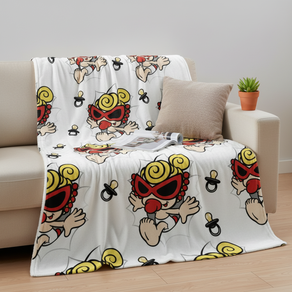 Hysteriamini 毛布 ブランケット スワンネル3wayひざ掛け 1222-06