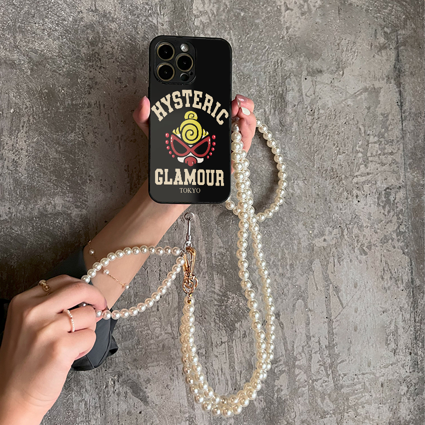 Hysteriamini パールストラップ付きiPhoneケース  926-2-6