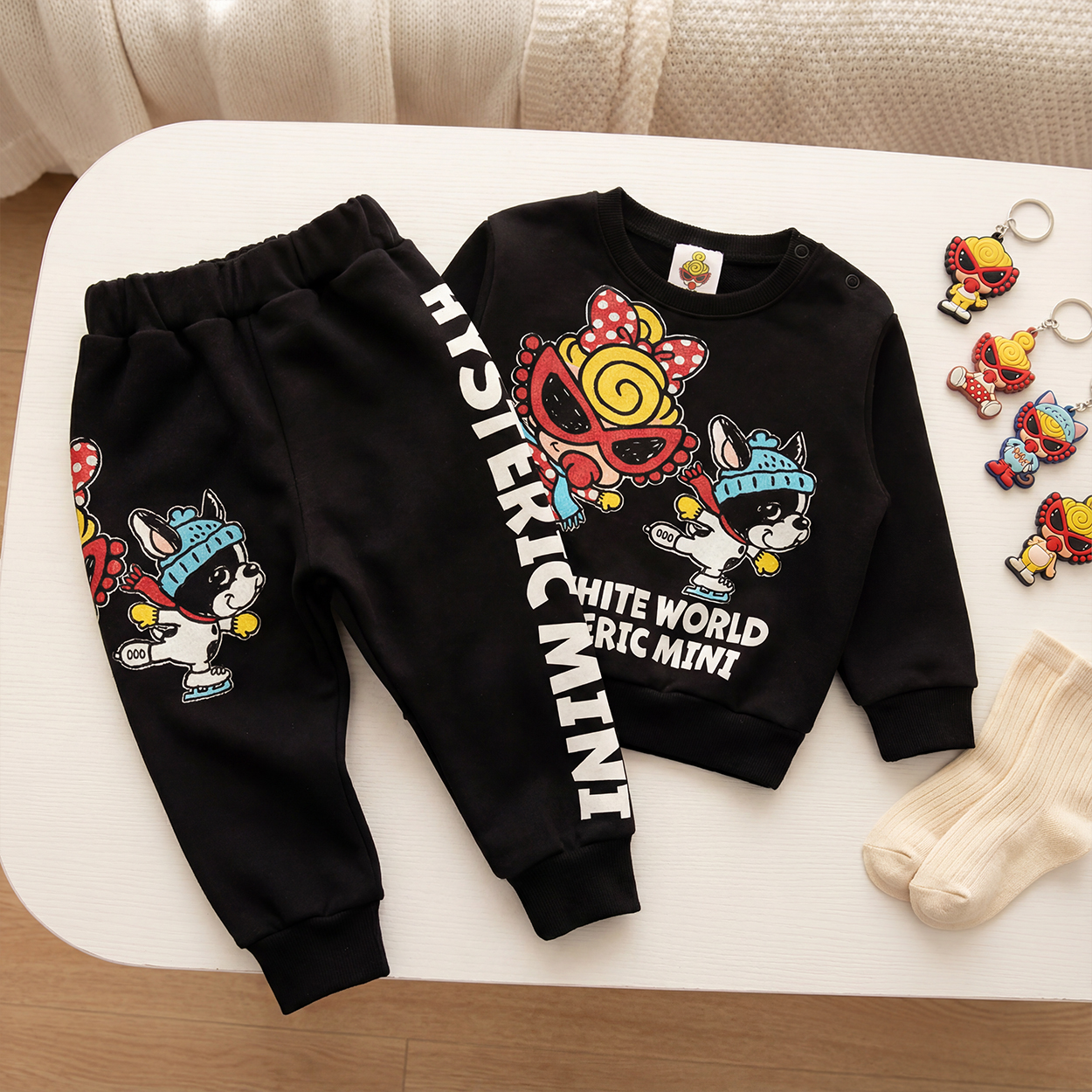 Hysteriamini  セットアップ （100cm-140cm）251226-1