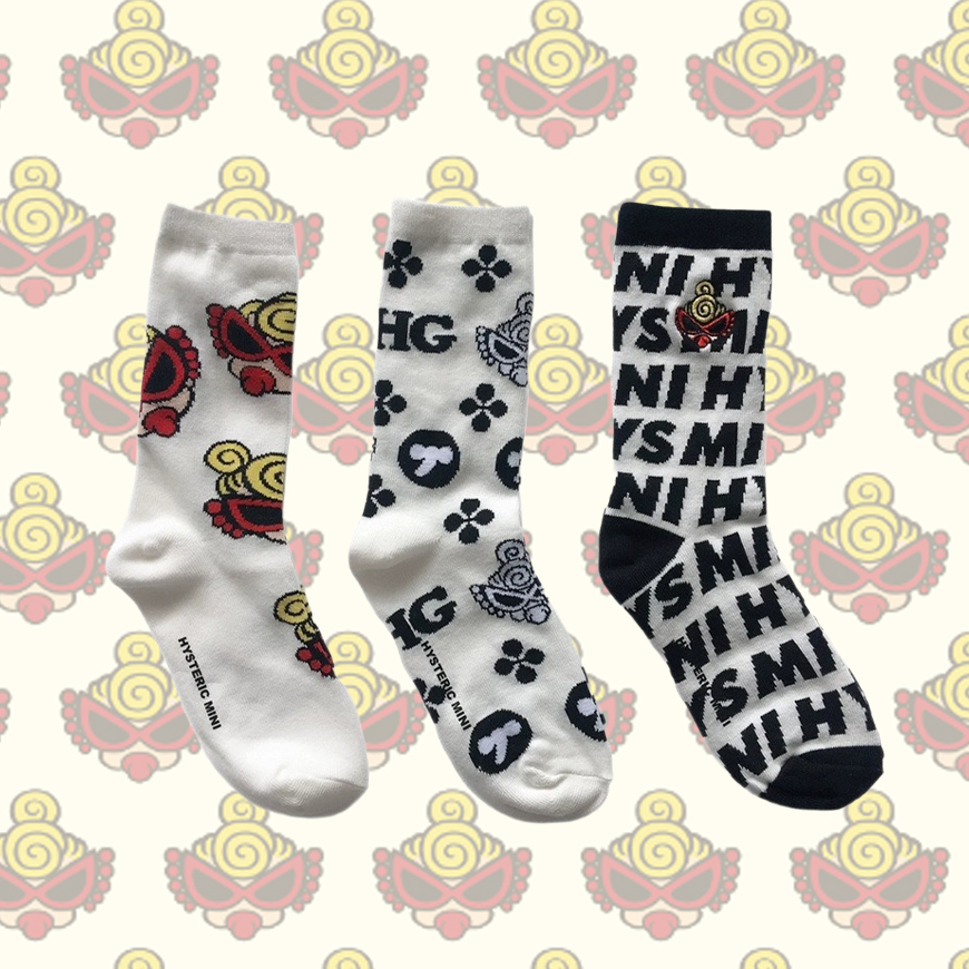 Hysteriamini 3Pソックス  2色展開(S-L)0303-5-6