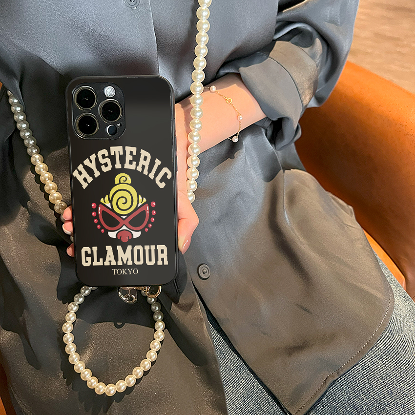 Hysteriamini パールストラップ付きiPhoneケース  926-2-6