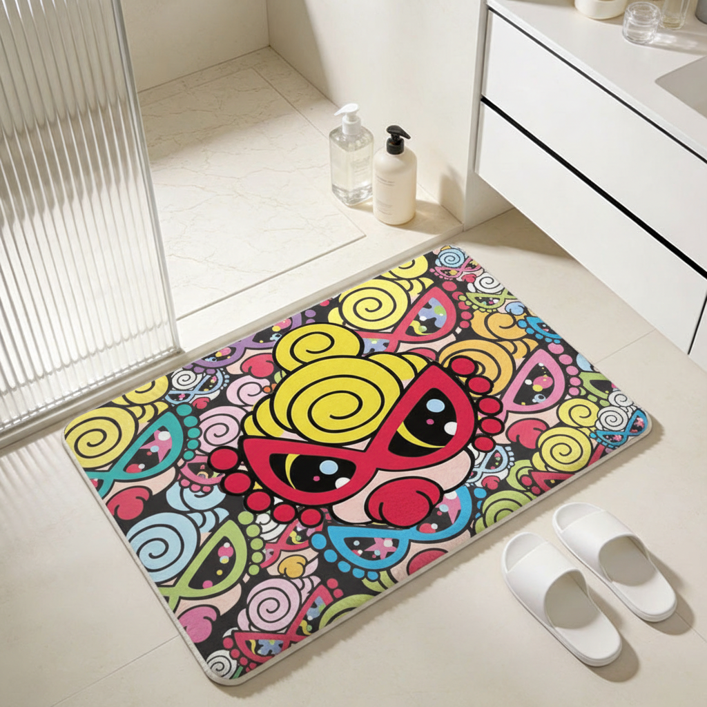 Hysteriamini マット 長方形 0123-1-3