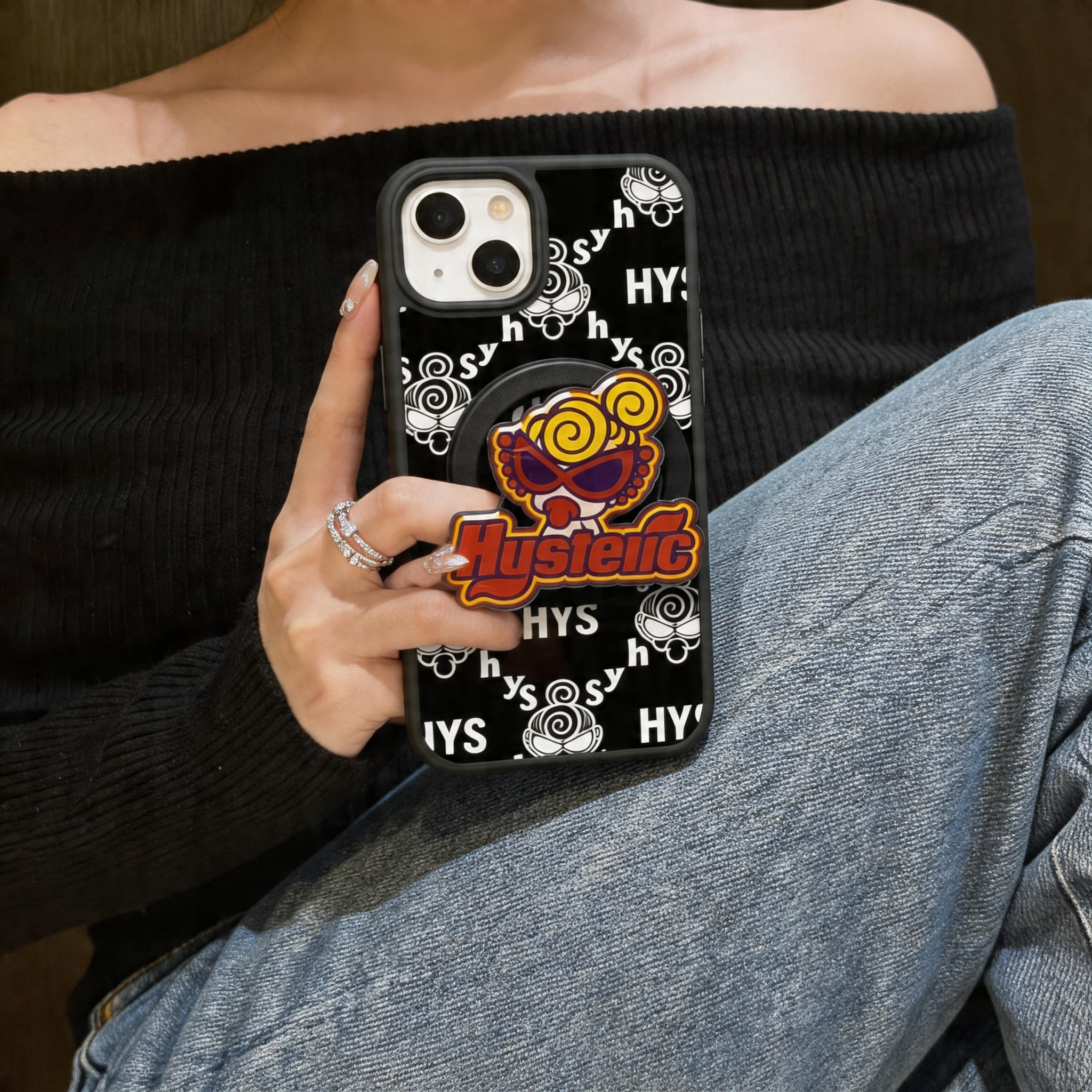 Hysteriamini 【MagSafe対応】耐衝撃マグケース iPhone17-13 260421-2