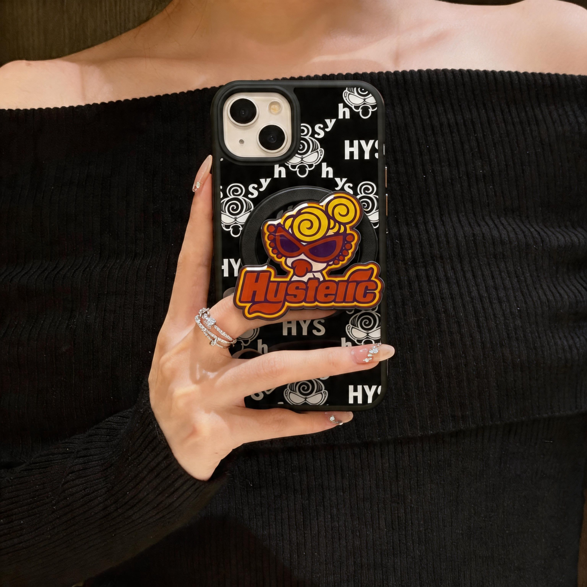 Hysteriamini 【MagSafe対応】耐衝撃マグケース iPhone17-13 260421-2