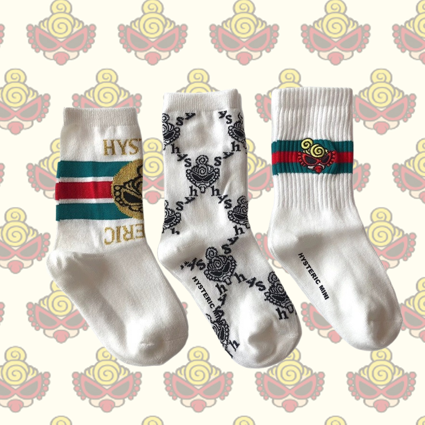 Hysteriamini 3Pソックス  2色展開(S-L)0303-5-6