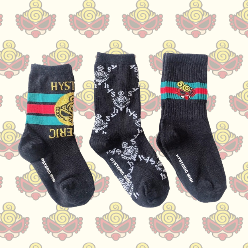 Hysteriamini 3Pソックス  2色展開(S-L)0303-5-6