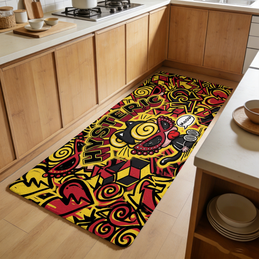 Hysteriamini キッチンマット 260331-2