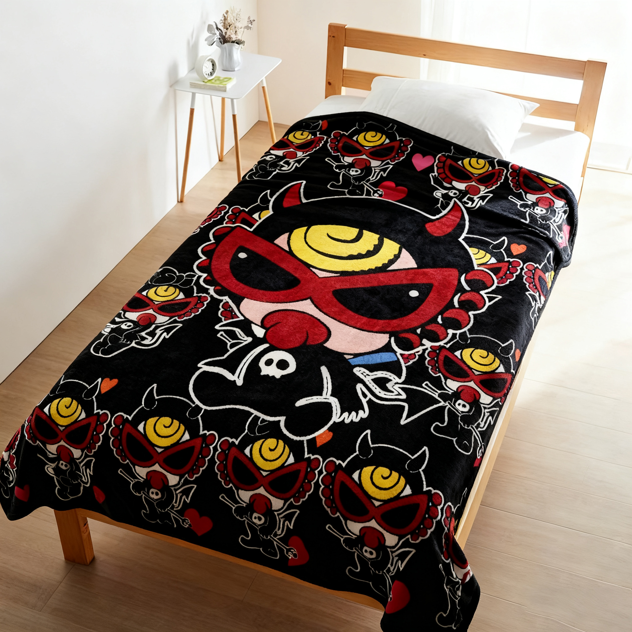 Hysteriamini 毛布 ブランケット スワンネル3wayひざ掛け 1203-4