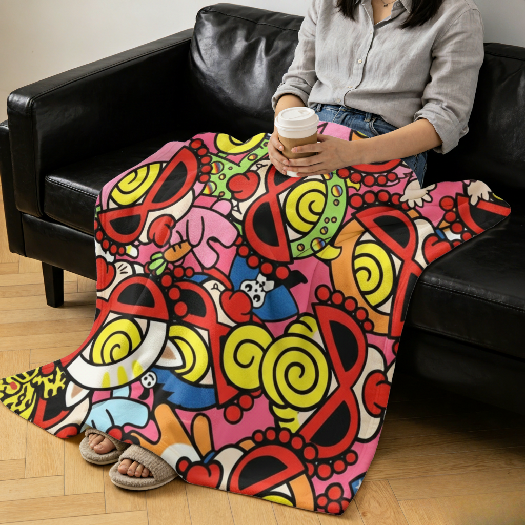 Hysteriamini  膝掛け ひざ掛け かわいい あったか 251218-9