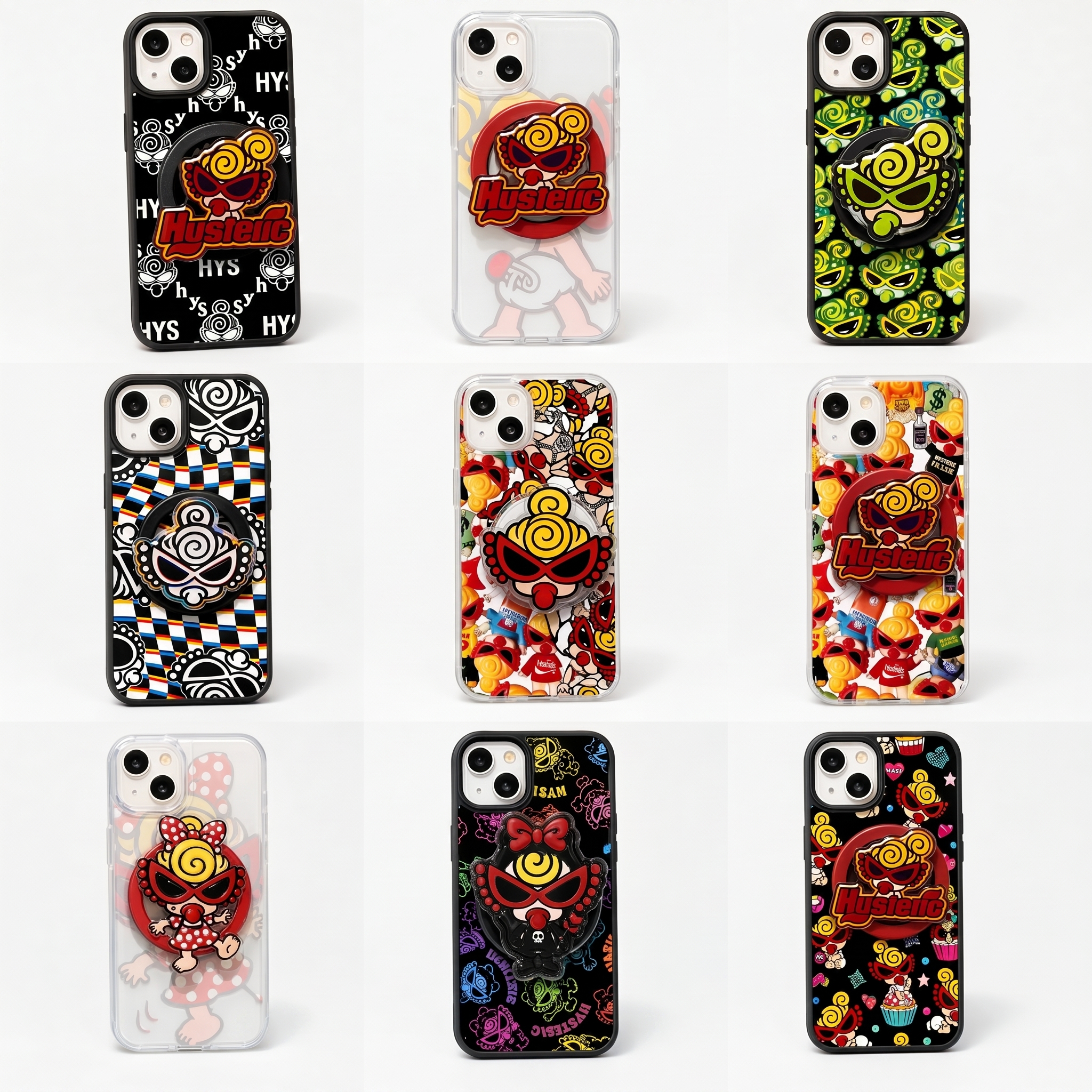 Hysteriamini 【MagSafe対応】耐衝撃マグケース iPhone17-13 26403-6