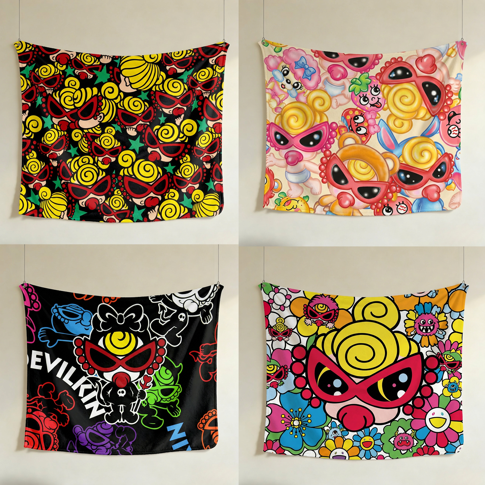 Hysteriamini  膝掛け ひざ掛け かわいい あったか 251218-1