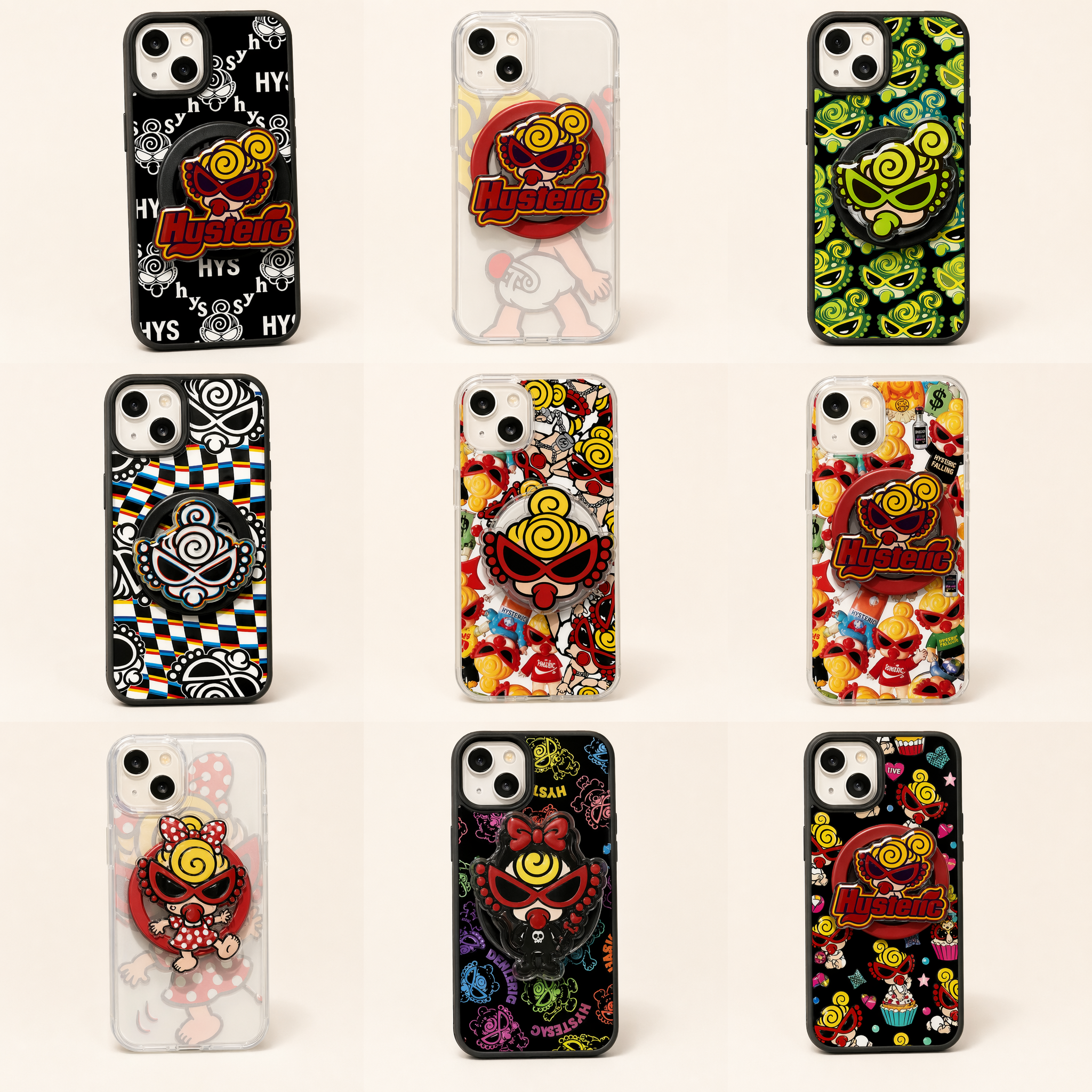 Hysteriamini 【MagSafe対応】耐衝撃マグケース iPhone17-13 260421-9