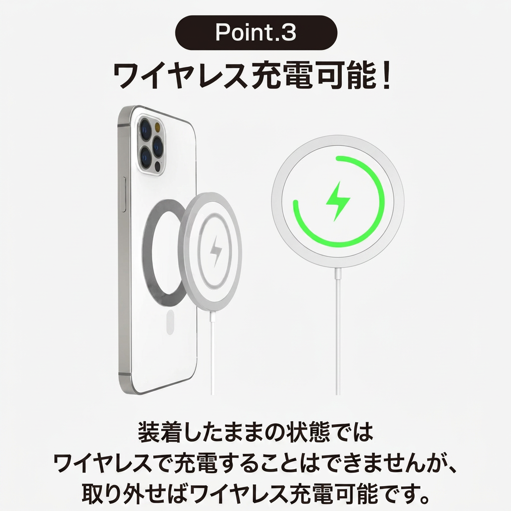 Hysteriamini 【MagSafe対応】耐衝撃マグケース iPhone17-13 26403-6