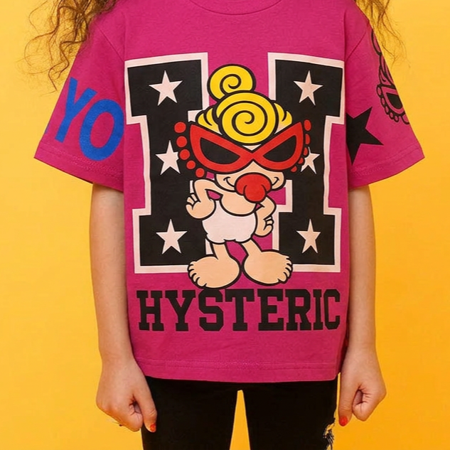 Hysteriamini ビッグＴシャツ (90cm-140cm)260512-1