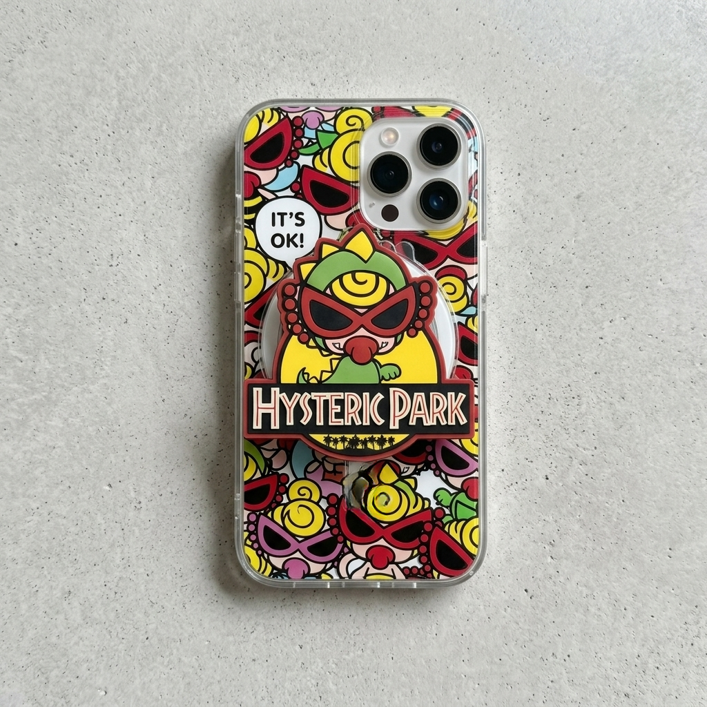 ]Hysteriamini 【MagSafe対応】耐衝撃マグケース iPhone17-13 26403-1