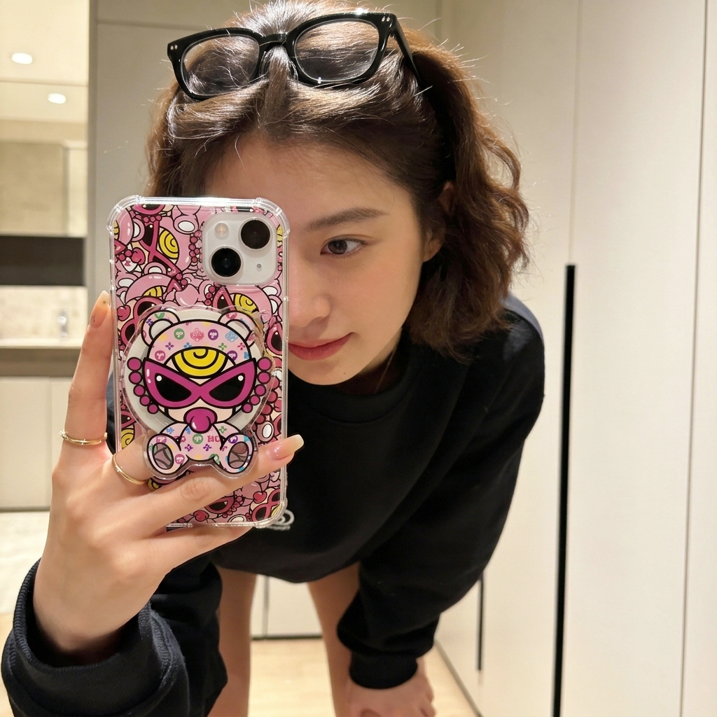 Hysteriamini 【MagSafe対応】耐衝撃マグケース iPhone17-13 26403-3