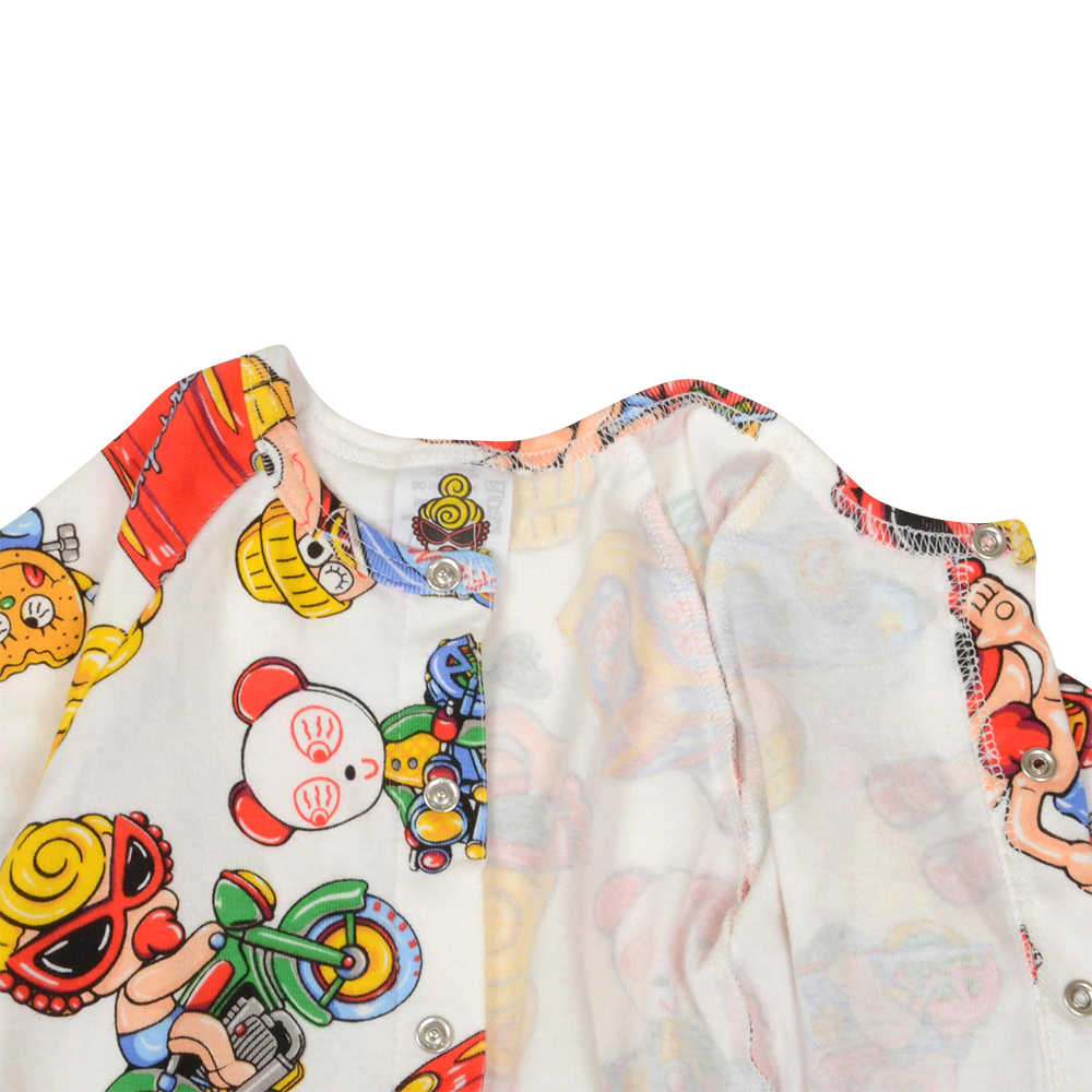 Hysteriamini 長袖ロンパース (60cm-90cm) 1115-1-1