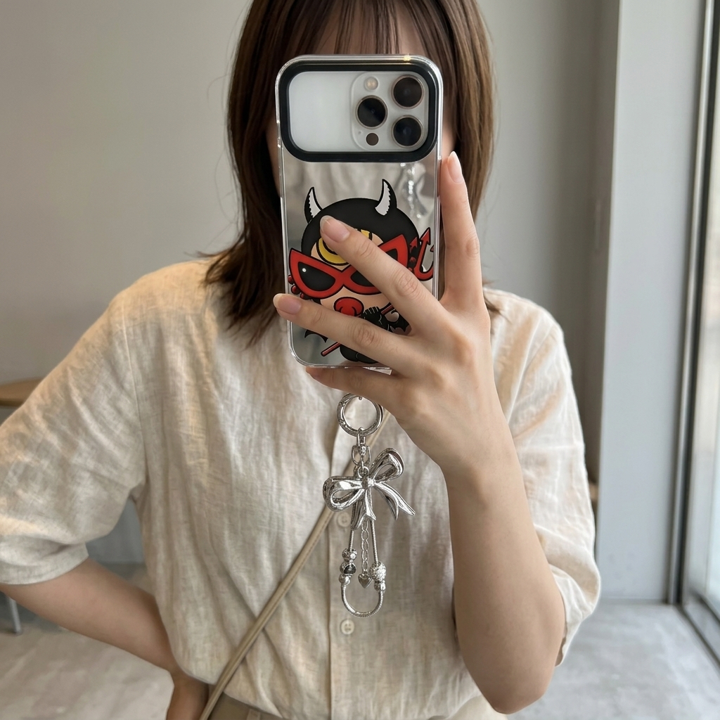 Hysteriamini 【MagSafe対応】鏡面ケース iPhone用｜2点プレゼント 260626-10