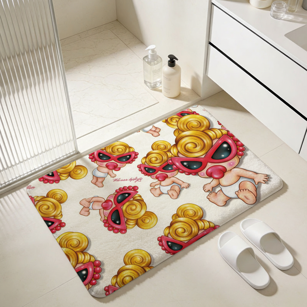 Hysteriamini マット 長方形 0123-1-4