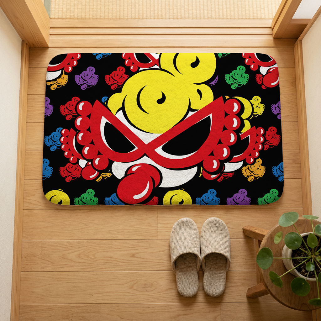 Hysteriamini マット 長方形 0123-1-2